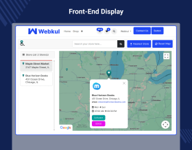 Odoo Website Store Locator