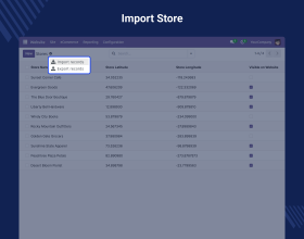 Odoo Website Store Locator
