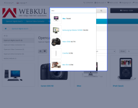 Opencart Algolia Search Extension