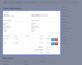 Opencart Aramex Shipping