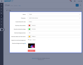 Opencart Chat