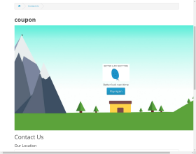 OpenCart Coupon Game