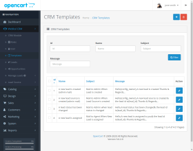 OpenCart CRM Extension