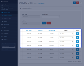 Opencart Delivery Date and Time