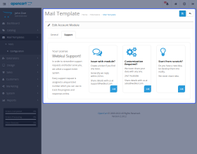 OpenCart Mail Template
