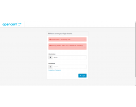 Opencart Excessive Attempt Lock