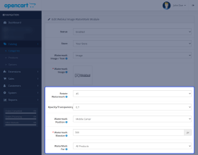 Opencart Image Watermark