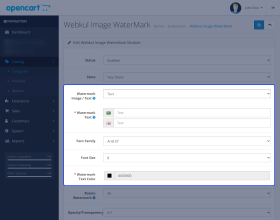 Opencart Image Watermark