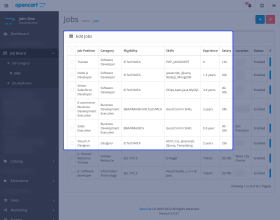Opencart Job Board