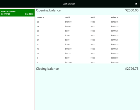 Opencart Kitchen Point Of Sale System (POS)