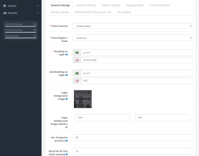 Opencart Kitchen Point Of Sale System (POS)