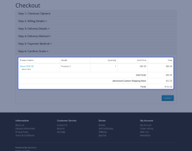 Opencart Marketplace Advanced Custom Shipping
