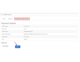 Opencart Marketplace Adyen Payment