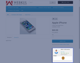 Opencart Marketplace Multi Tenant Seller Badge
