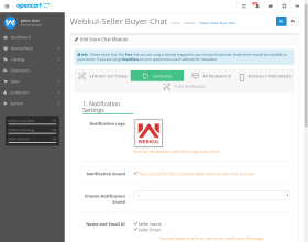 Opencart Multi Tenant Marketplace Seller Buyer Chat (Socket Based)