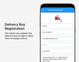 OpenCart Delivery Boy App