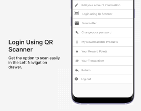 OpenCart Mobile App QR Code Login