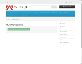 Opencart Multi Level Marketing [MLM] Extension