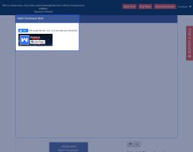 Opencart Multi Social Wall Feeds