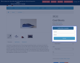 OpenCart Notify Me When Available