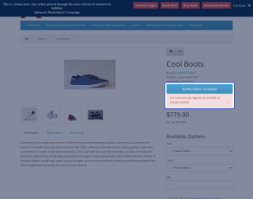 OpenCart Notify Me When Available