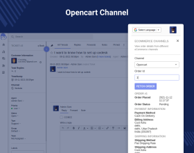 Opencart Order Fetch UVdesk Open Source