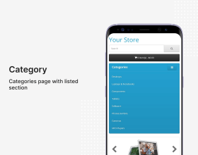 Opencart PWA Mobile App