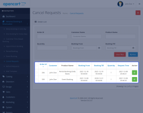 Opencart Rental Appointment Event Booking Reservation