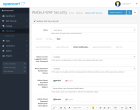 OpenCart Security Suite