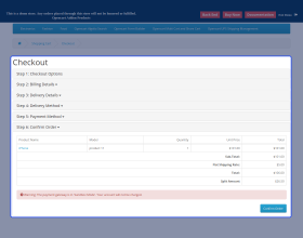 Opencart Split Payment