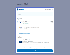 Opencart Split Payment