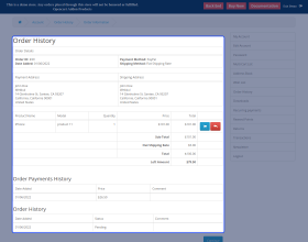 Opencart Split Payment