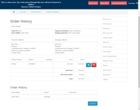 Opencart UPS Shipping Management