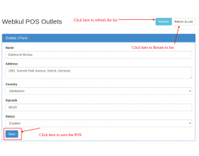Point of Sale (POS) System for Pimcore