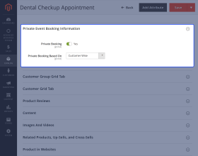 Private Booking Reservation for Magento 2