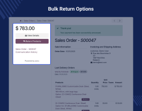Odoo Return Merchandise Authorization (RMA)