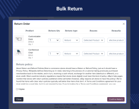 Odoo Return Merchandise Authorization (RMA)