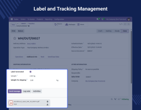 Odoo SendCloud Delivery Carrier