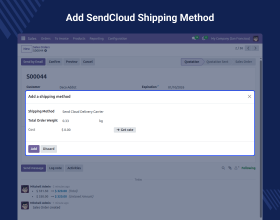 Odoo SendCloud Delivery Carrier