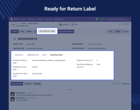 Odoo SendCloud Delivery Carrier