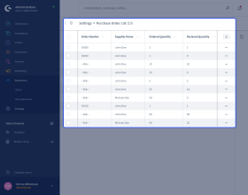 Shopware Purchase Order Management