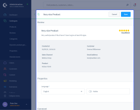 Shopware 6 Ordered Product Review
