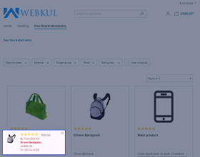 Live Sales Order Pop-up Notification for Shopware 6