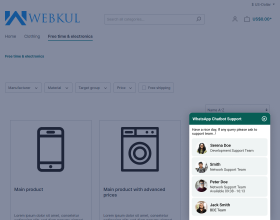 WhatsApp Live Chat for Shopware 6
