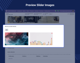 Odoo Marketplace Seller Slider