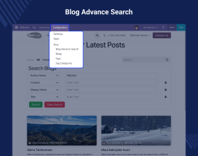 Odoo Advance Website Blog Search