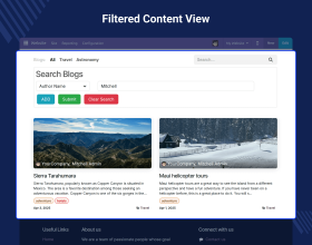 Odoo Advance Website Blog Search