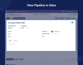 Odoo Purchase Quotation from CRM