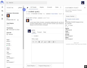 Customer Previous Ticket App - UVdesk Open Source