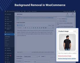 AI Image Background Remover for WordPress WooCommerce